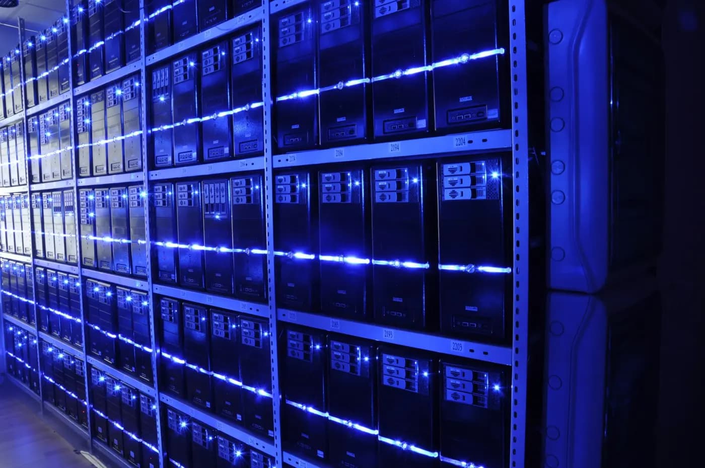A server room (illustration).