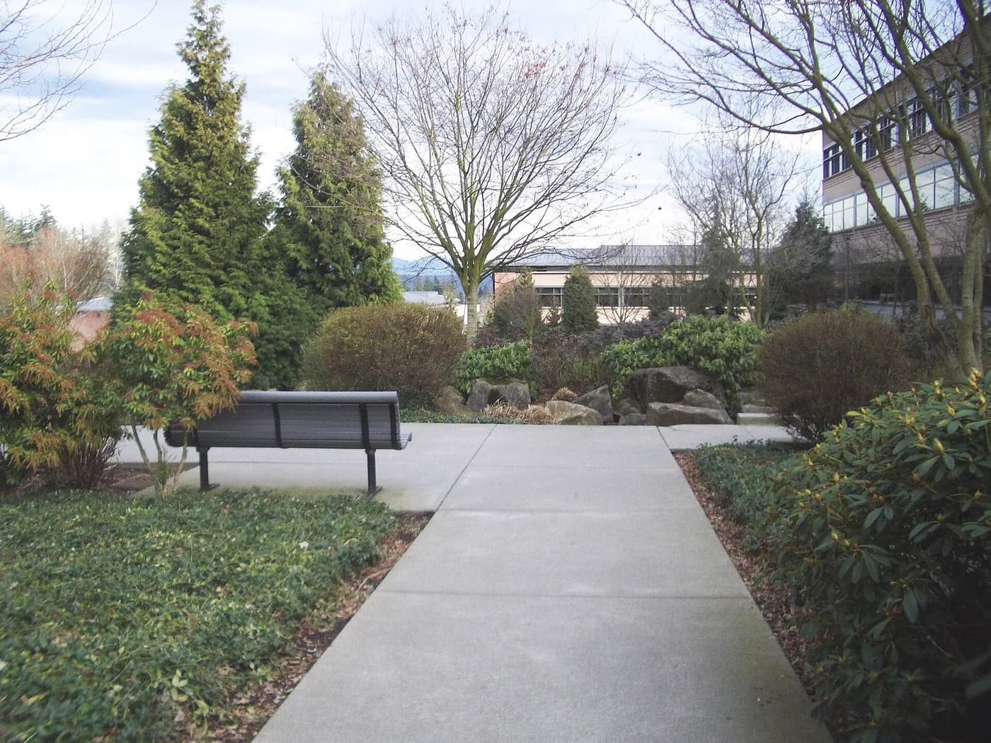 On Microsoft’s campus in Washington state. The company is promising a leaner Windows 11 for modest machines.